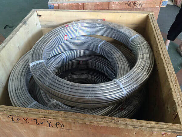 stainless steel coiled  tubing