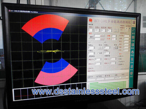 A249 stainless steel tube eddy current test