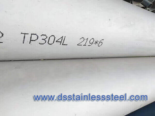 ASTM A312 TP 304L stainless steel weded pipe