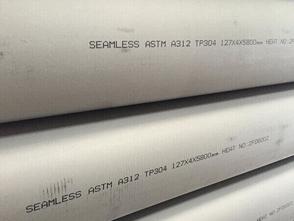 ASTM A312 TP304 Seamless Stainless Steel Pipe