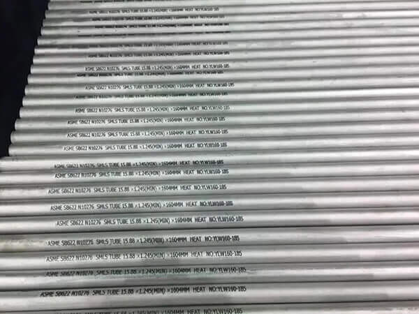 ASTM B622/ASME SB622 N10276 C276 Seamless Tube