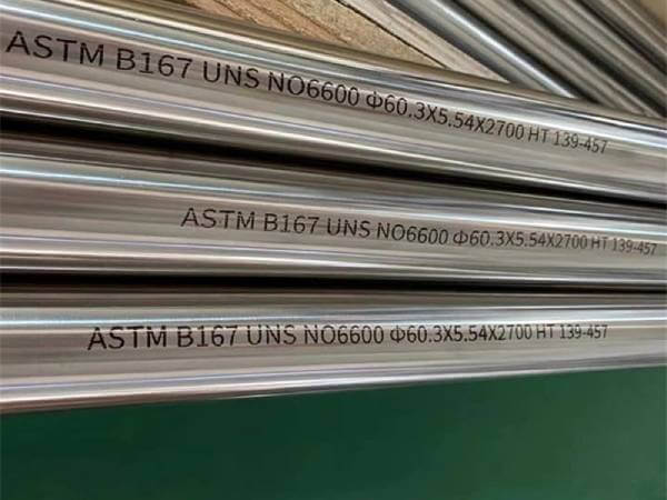 ASTM B167 UNS N06600 Seamless Pipe & Tube
