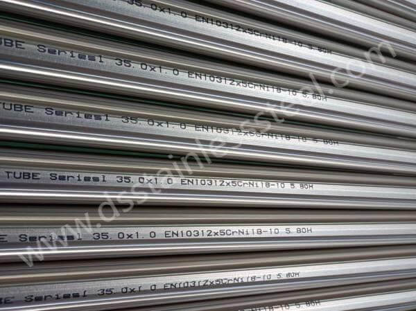 EN 10312 Welded Stainless Steel Water Tube